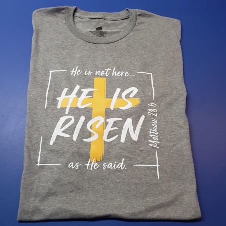 HE IS NOT HERE HE IS RISEN