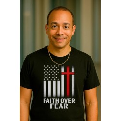FAITH OVER FEAR UNISEX T-SHIRT
