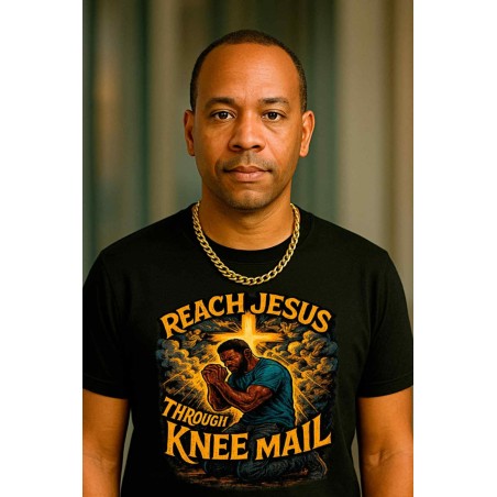 REACH JESUS THROUGH KNEE MAIL MAN PRAYING
